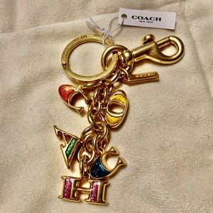 Coach Keychain/Bag Charm
